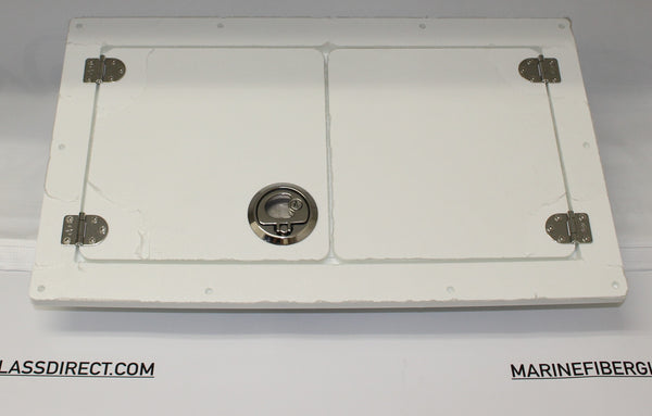 Console Door Hatch Tackle Glove box Boat Storage - 10 W x 8 H – Marine  Fiberglass Direct