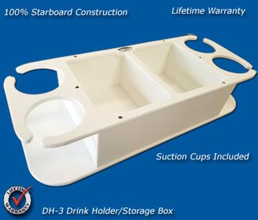 Boat Drink Box Organizer Fishing Storage Holder for B100-B300