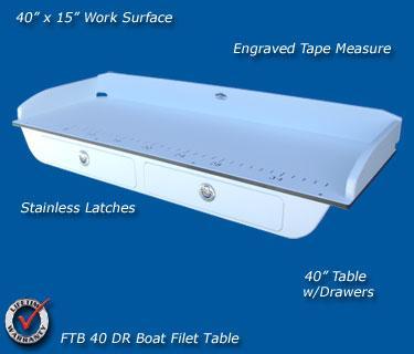 Dock Side Filet Tables  Deep Blue Marine Boating & Fishing