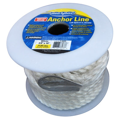 Marpac Twisted Nylon Anchor Lines 3/8 x 150'-7-6435