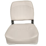 Fold Down Low Back Boat Seat - Horizon Boat Seats - 1001-AA WHITE