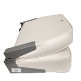 Fold Down Low Back Boat Seat - Horizon Boat Seats - 1001-AA WHITE