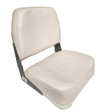 Fold Down Low Back Boat Seat - Horizon Boat Seats - 1001-AA WHITE