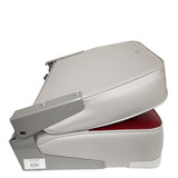 Fold Down Low Back Boat Seat - Horizon Boat Seats - 1001-ABE GREY/RED