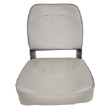 Fold Down Low Back Boat Seat - Horizon Boat Seats - 1001-AB GREY