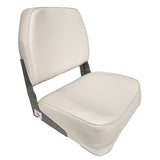 Fold Down Low Back Boat Seat - Horizon Boat Seats - 1003-AA WHITE