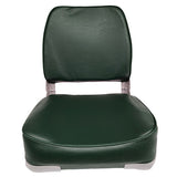 Fold Down Low Back Boat Seat - Horizon Boat Seats - 1003-AP GREEN