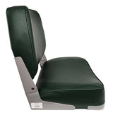 Fold Down Low Back Boat Seat - Horizon Boat Seats - 1003-AP GREEN