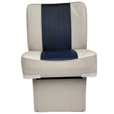 Back to Back, Double Boat Seat - Horizon Boat Seats - 1007-ABD GREY/NAVY