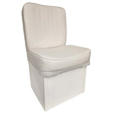 Single Jump Back Boat Seat - Horizon Boat Seats - 1008-AA WHITE