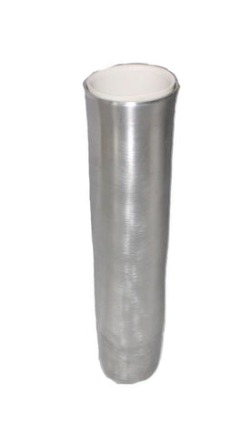 QTY.(2) TWO - 10 Aluminum Rod Holder WITH Liner for fishing, t-tops,  railings, piers, or docks WITH Locking/Gimble Pin